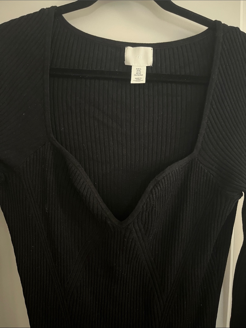 H&M Fitted Rib Knit Dress - Picture 3 of 6